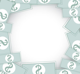 money pastel background