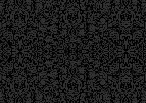 Classic vintage background seamless pattern