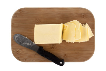 sliced butter