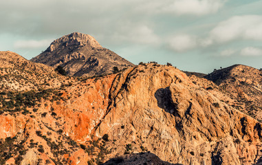 Monnegre canyon in Alicante. Spain