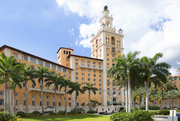 Fototapeta na wymiar Отель Билтмор в Корал-Гейблс. Флорида. США