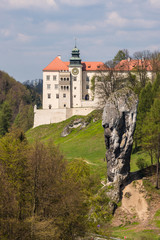 Fototapeta na wymiar Castle Pieskowa Skala near Krakow, Poland