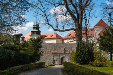 Castle Pieskowa Skala near Krakow, Poland - obrazy, fototapety, plakaty