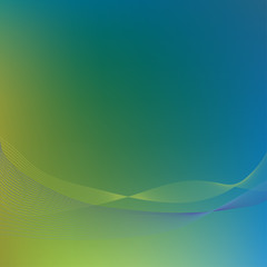 Abstract waves background