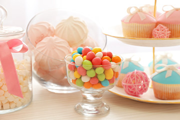 Candy bar at Birthday party