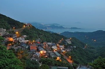 Fototapeta premium 九份夜景