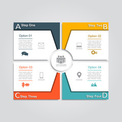 Infographic design template. Vector illustration.