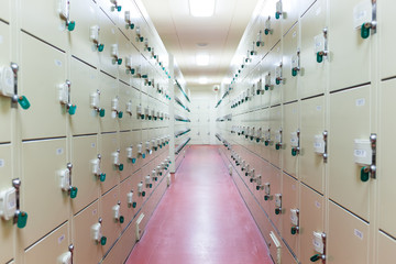 Modern locker room