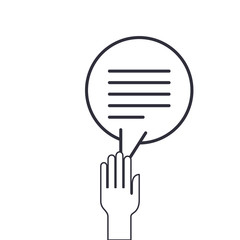 business flat icon design 