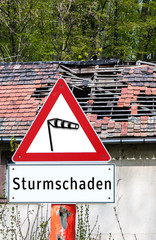Sturmschaden Haus