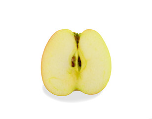Red juicy apple