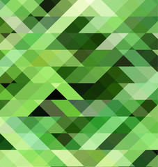 Green abstract geometrical background