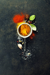 Herbs and spices selection