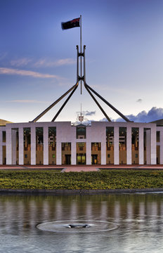 CAN Parliament flag vertical