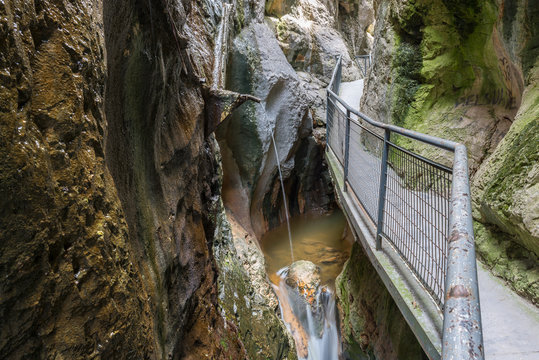 "La Yecla" Gorge, Burgos province, (Spain)