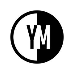 INITIAL CIRCLE HALF LOGO