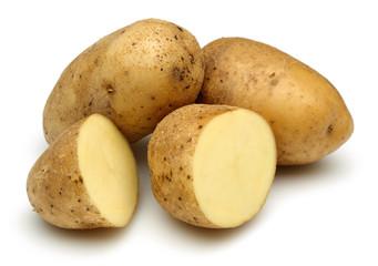 Potato group and half potatoes