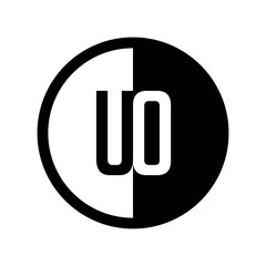 INITIAL CIRCLE HALF LOGO