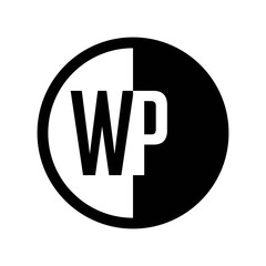 INITIAL CIRCLE HALF LOGO 