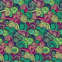 abstract pattern waves and curls