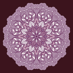 oriental ornament isolated