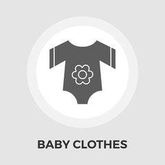 Baby Clothes Flat Icon
