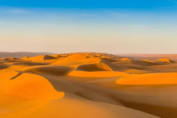 Crédence de cuisine en verre imprimé Sécheresse Expédition désert d& 39 Oman