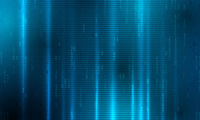 Abstract tech background. Futuristic technology interface. Vector