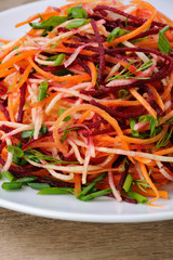 salad of shredded vegetables