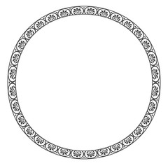 Old classic border rounder designs