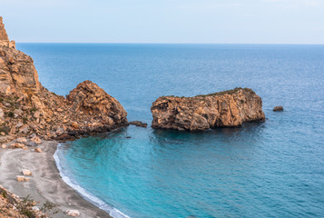 Obraz premium Playa de la Rijana, Granada
