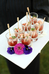 Appetizer of Shrimp Cocktail