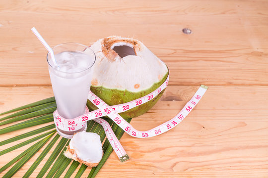 Natural coconut juice helps in body weight loss management.