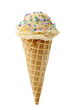 Ice Cream Cone Close Image & Photo (Free Trial)