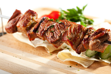 Grilled Pork Skeweres