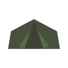 Green Camping Tent.