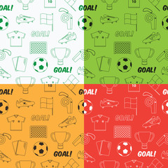 football pattern seamless
