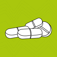 medical flat icon design 