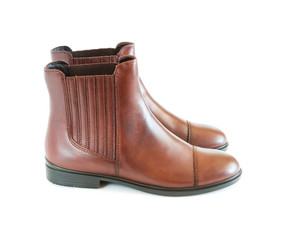 pair women's leather boots