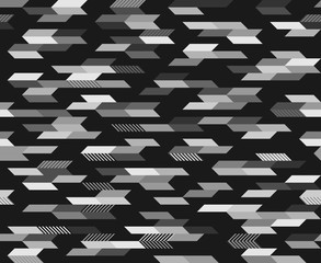 Black And White Seamless Pattern © skunkeye
