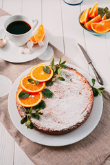 wet orange cake