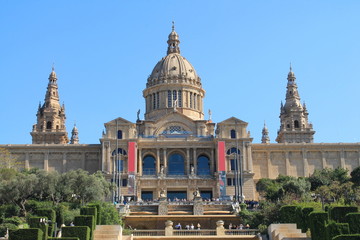 Obraz premium MNAC - Museu Nacional d'Art de Catalunya, Barcelone