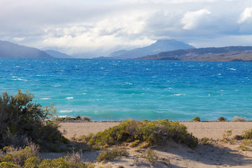 Pueyrredon lake, patagonia, argentina