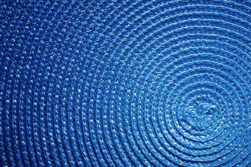 abstract  blue curled texture close up