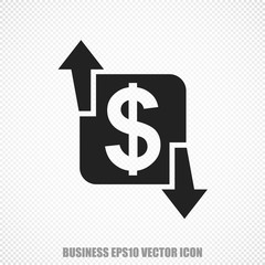 Business vector Finance icon. Modern flat design.