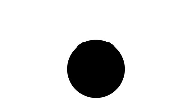 Baseball. Looping. Alpha channel included.