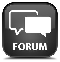 Fototapeta premium Forum black square button