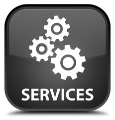 Services (gears icon) black square button