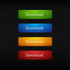 Set of download buttons