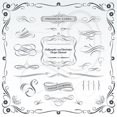 Calligraphic and Decorative Deisgn Patterns